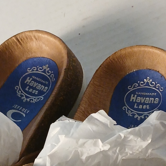 Jeffrey Campbell Tan Sandals with Silver Embellishments - Picture 4 of 8